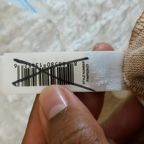 Joe Fresh Jillian| NWT Brown With White Polka Dots Long Sleeve Peplum Shirt - Picture 17 of 17